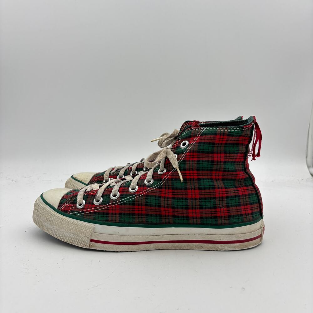 Vintage 90s Converse Chuck Taylor All Star Sneakers Shoes Men's 8.5 Christmas - Picture 5 of 16